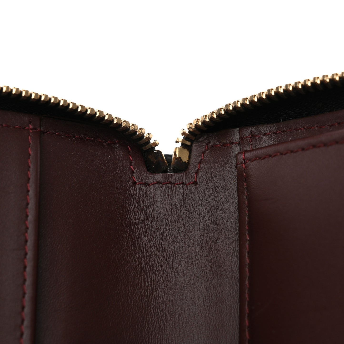 Caviar Quilted Large Zip Around Organizer Wallet Black