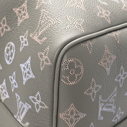 Louis Vuitton Mahina Flight Mode Keepall Bandouliere 45 Gray 8 of 10