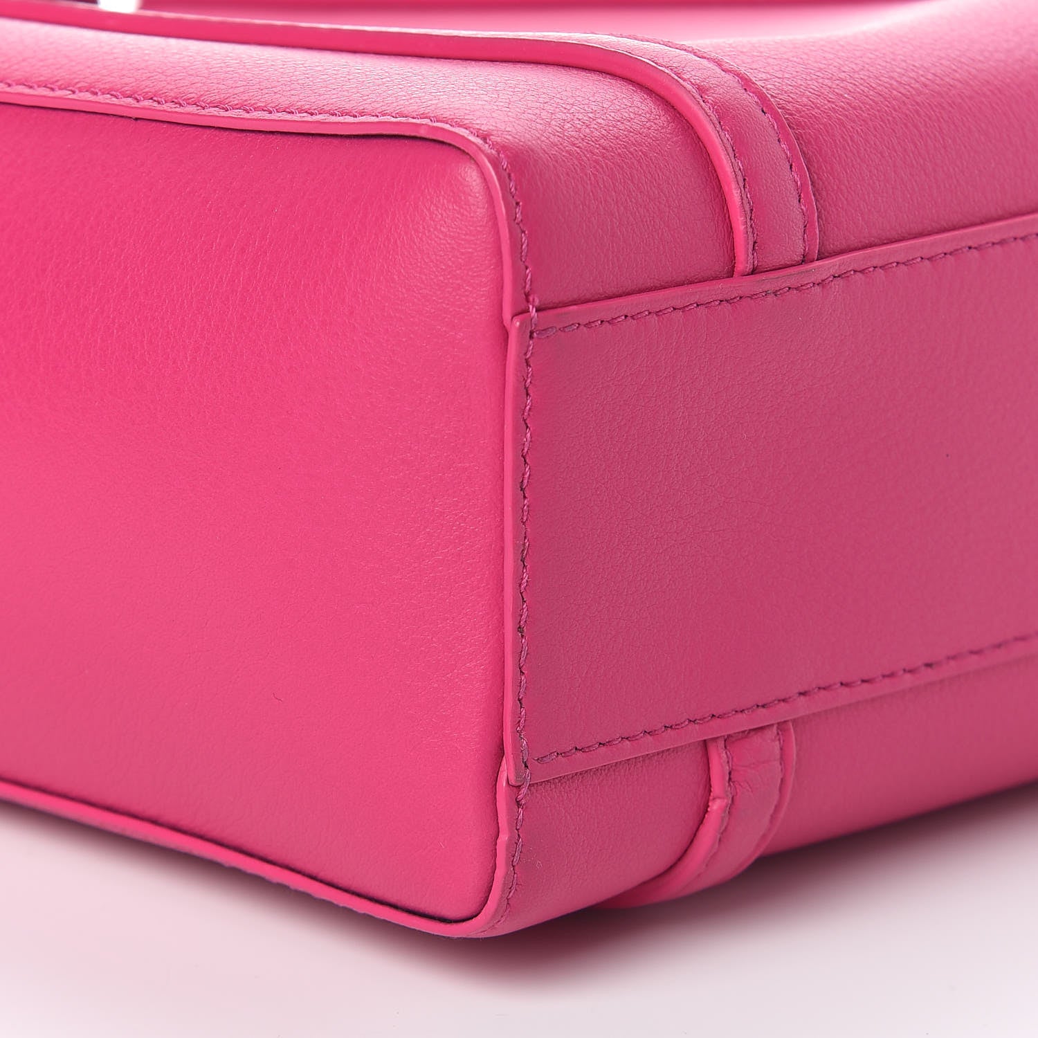 Balenciaga Calfskin XXS Everyday Tote Rose Magenta Black 8 of 9