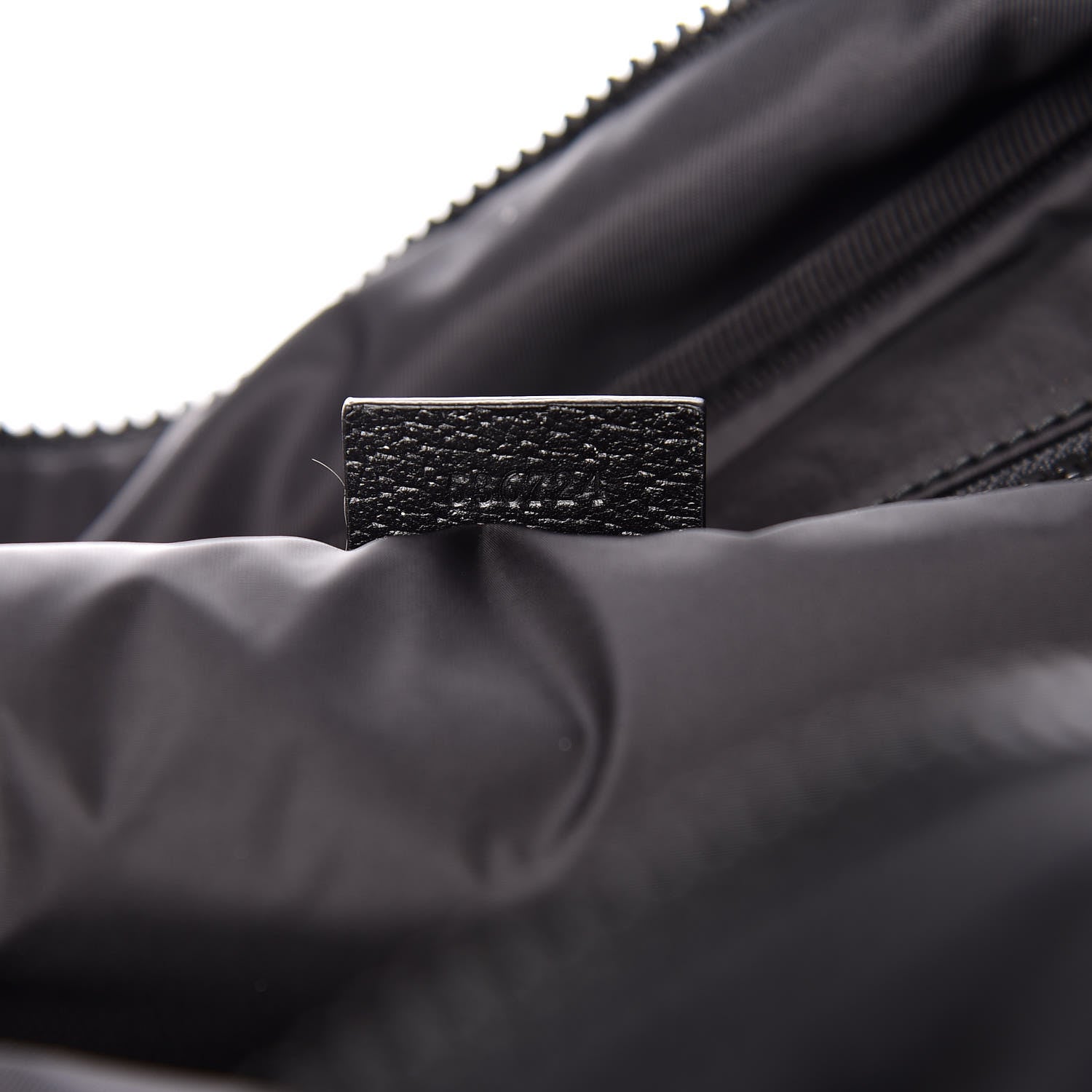 Gucci Nylon Twill 80s Logo Patch Backpack Black 7 of 10