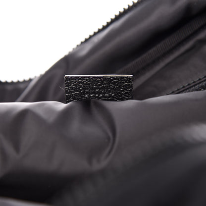 Gucci Nylon Twill 80s Logo Patch Backpack Black 7 of 10