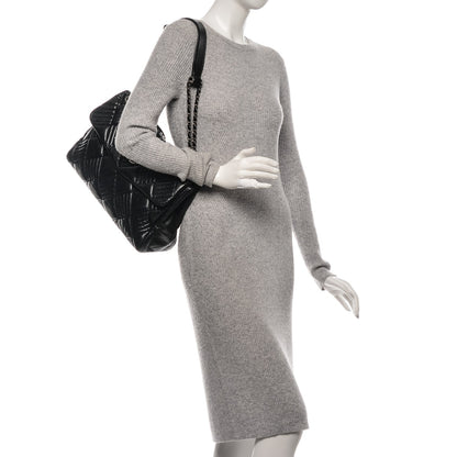 Chanel Lambskin Maxi In and Out Flap Black 2 of 7