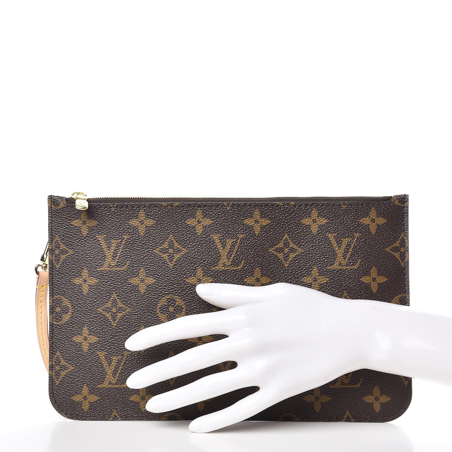 Louis Vuitton Monogram Neverfull MM GM Pochette 2 of 7