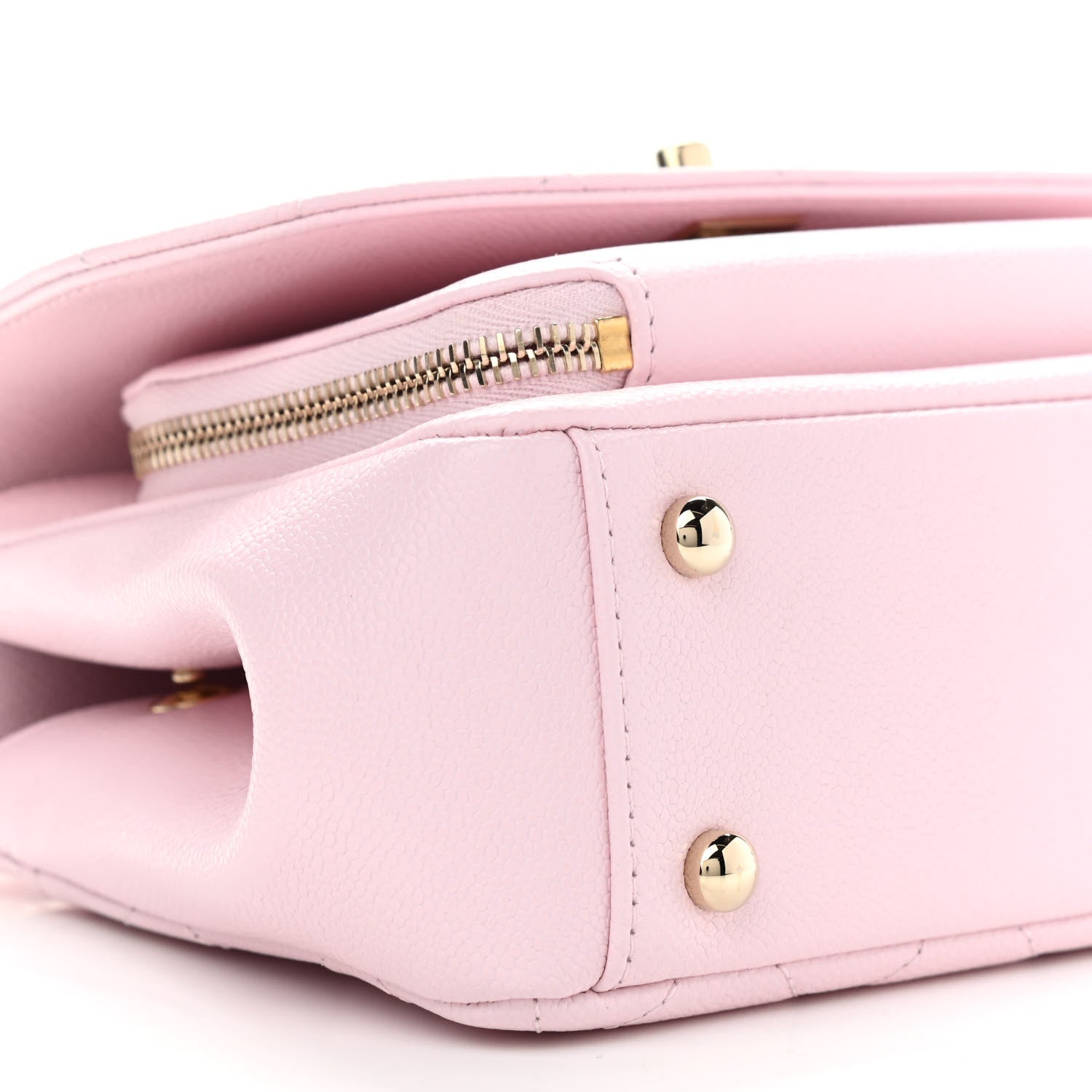 Chanel Caviar Quilted Small Business Affinity Flap Light Pink 8 of 9