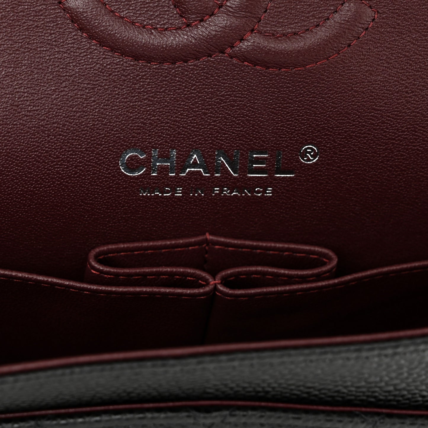 Caviar Quilted Small Double Flap Black