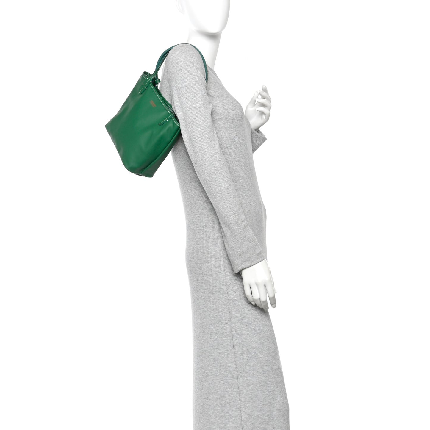 Goyardine Reversible Mini Anjou Green
