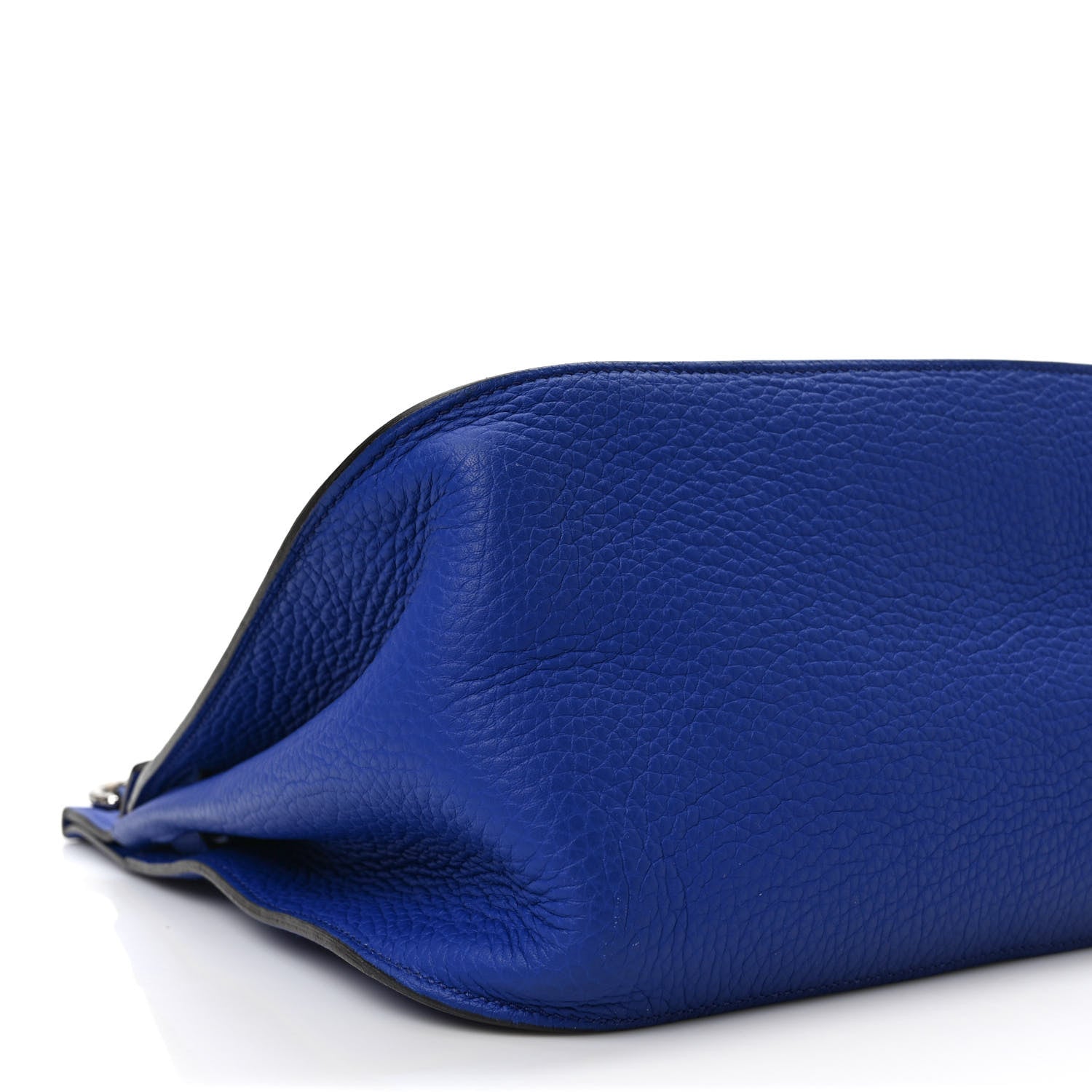 Hermes Taurillon Clemence Jypsiere 34 Bleu Electrique 7 of 8