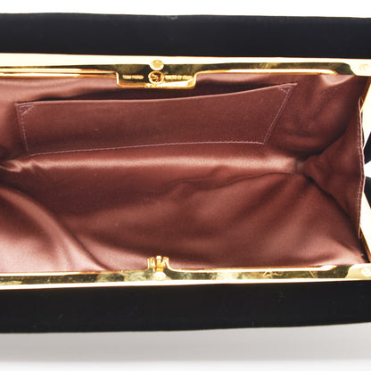 Tom Ford Velvet Flat Clutch Black 5 of 9