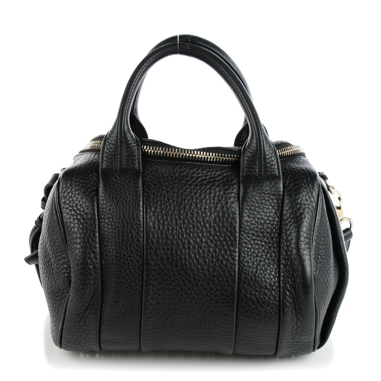 Alexander Wang Pebbled Lambskin Rockie Black Pale Gold Hardware 1 of 8
