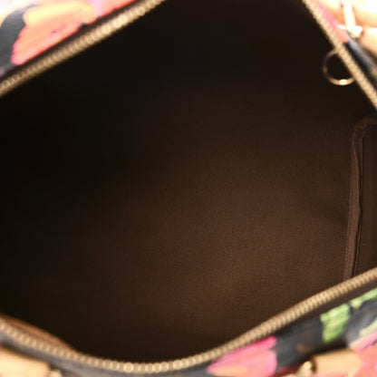Louis Vuitton Monogram Roses Speedy 30 5 of 9