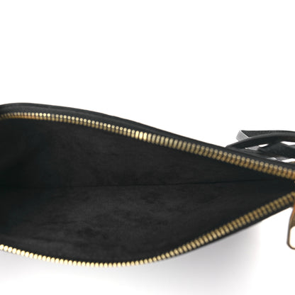 Louis Vuitton Empreinte Monogram Giant Neverfull MM Pochette Black 5 of 5