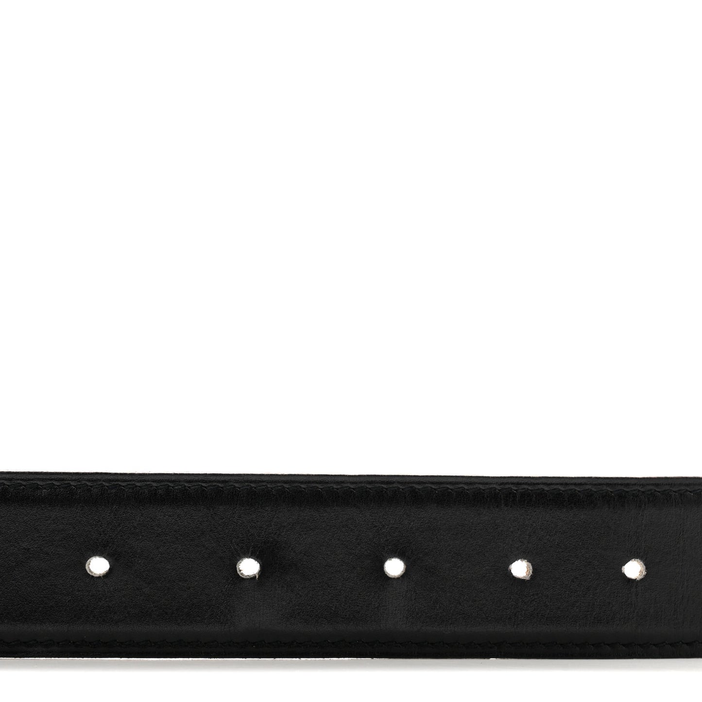 Box Epsom 32mm H Belt 80 32 Black Gold
