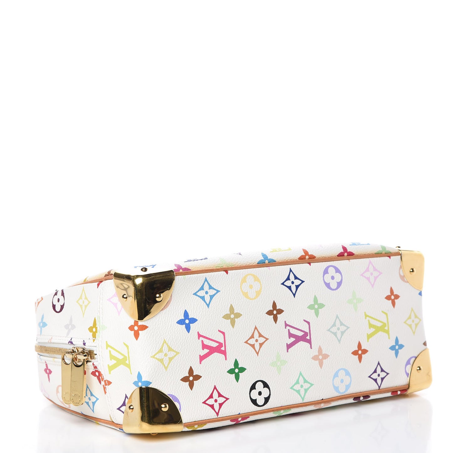 Monogram Multicolor Trouville White
