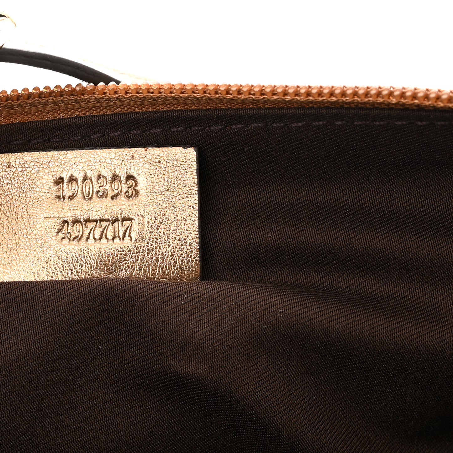 Crystal Monogram Pretty Boat Pochette Bronze