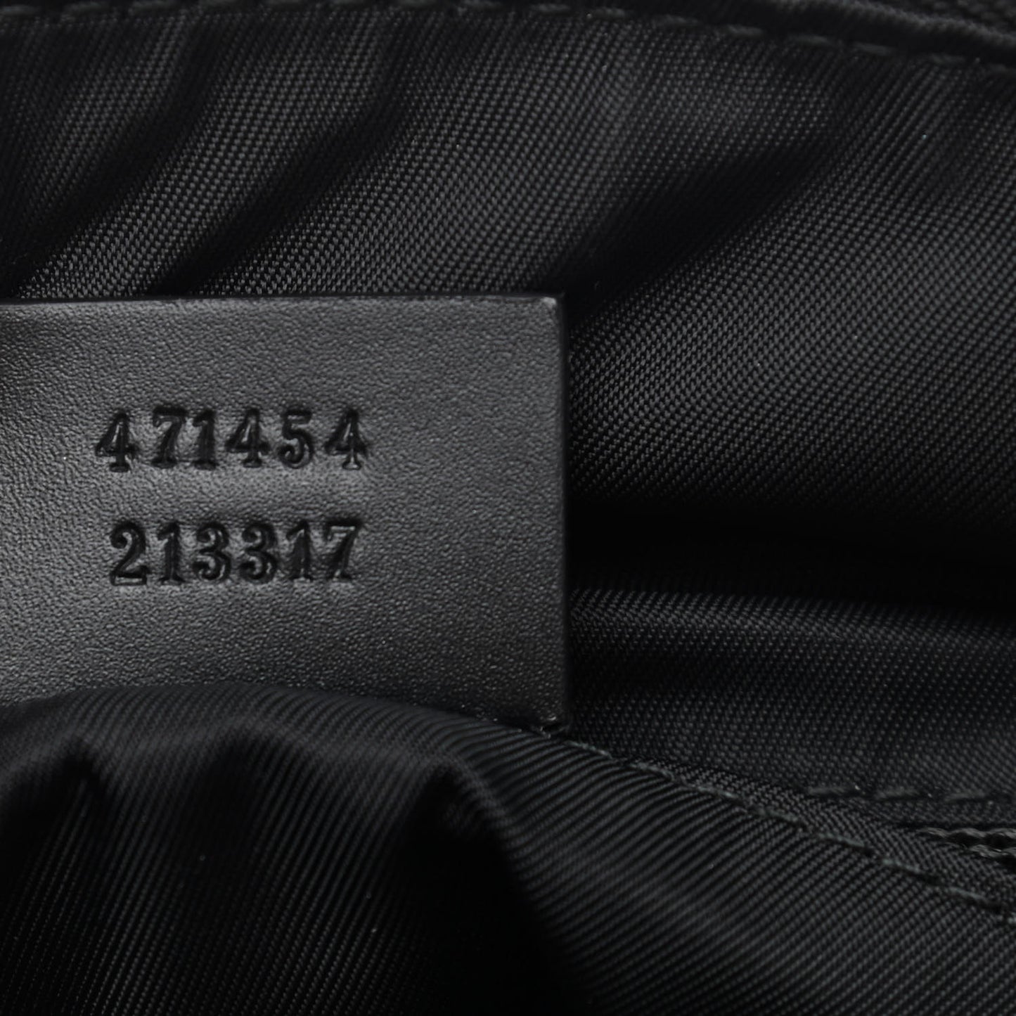 GG Supreme Monogram Web Messenger Bag Black