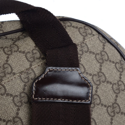 Gucci GG Plus Monogram Interlocking G Medium Backpack Dark Brown 9 of 11