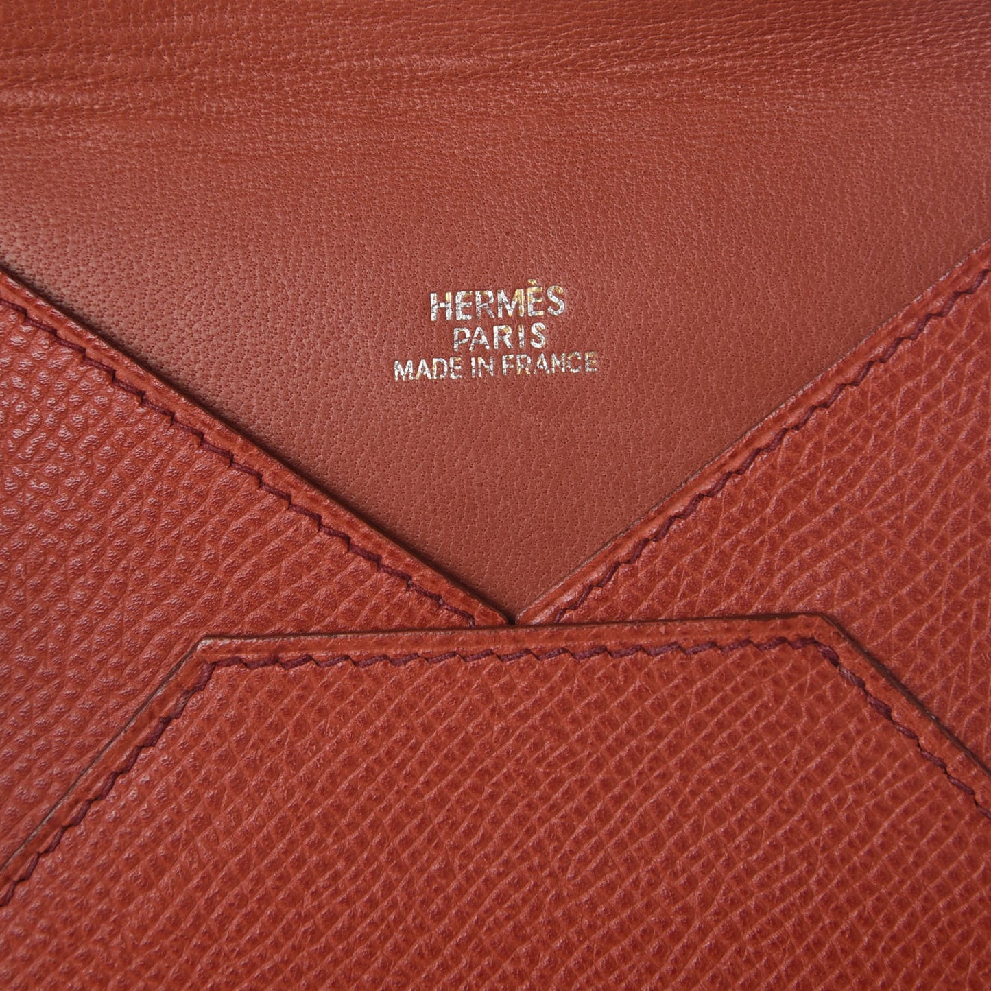 Epsom Medium Envelope Clutch Vermillion