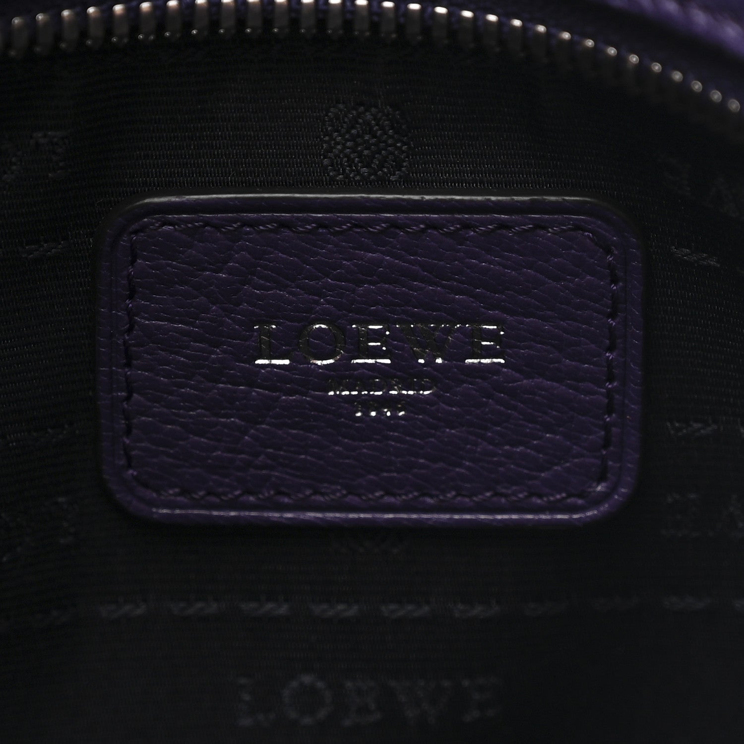 Loewe Goatskin Amazona 36 Purple 6 of 9