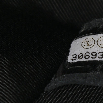Chanel Crumpled Calfskin Medium Chain All Over Flap Black 6 of 14