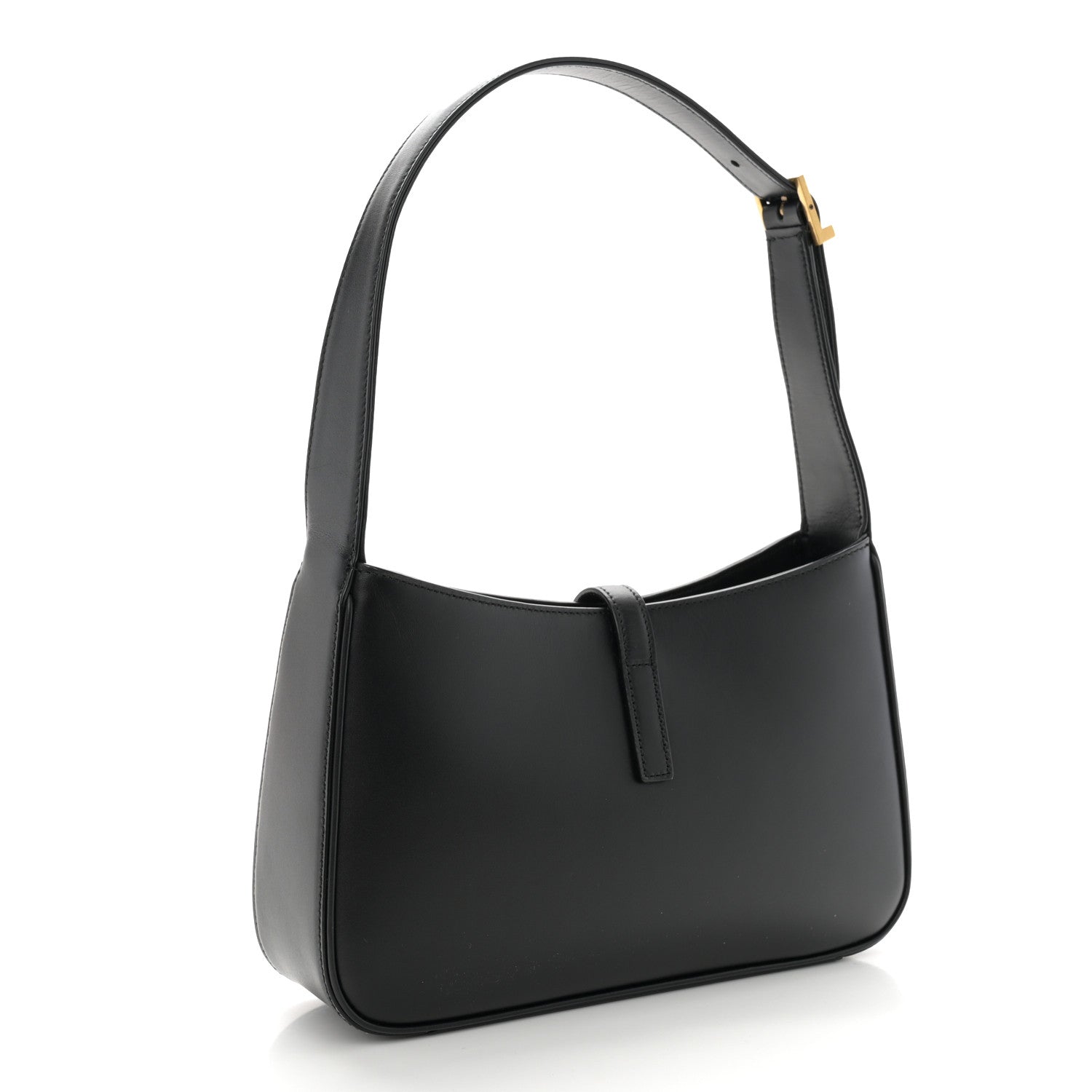 Saint Laurent Smooth Calfskin Le 5 A 7 Hobo Black 3 of 11