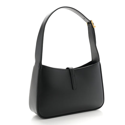 Saint Laurent Smooth Calfskin Le 5 A 7 Hobo Black 3 of 11