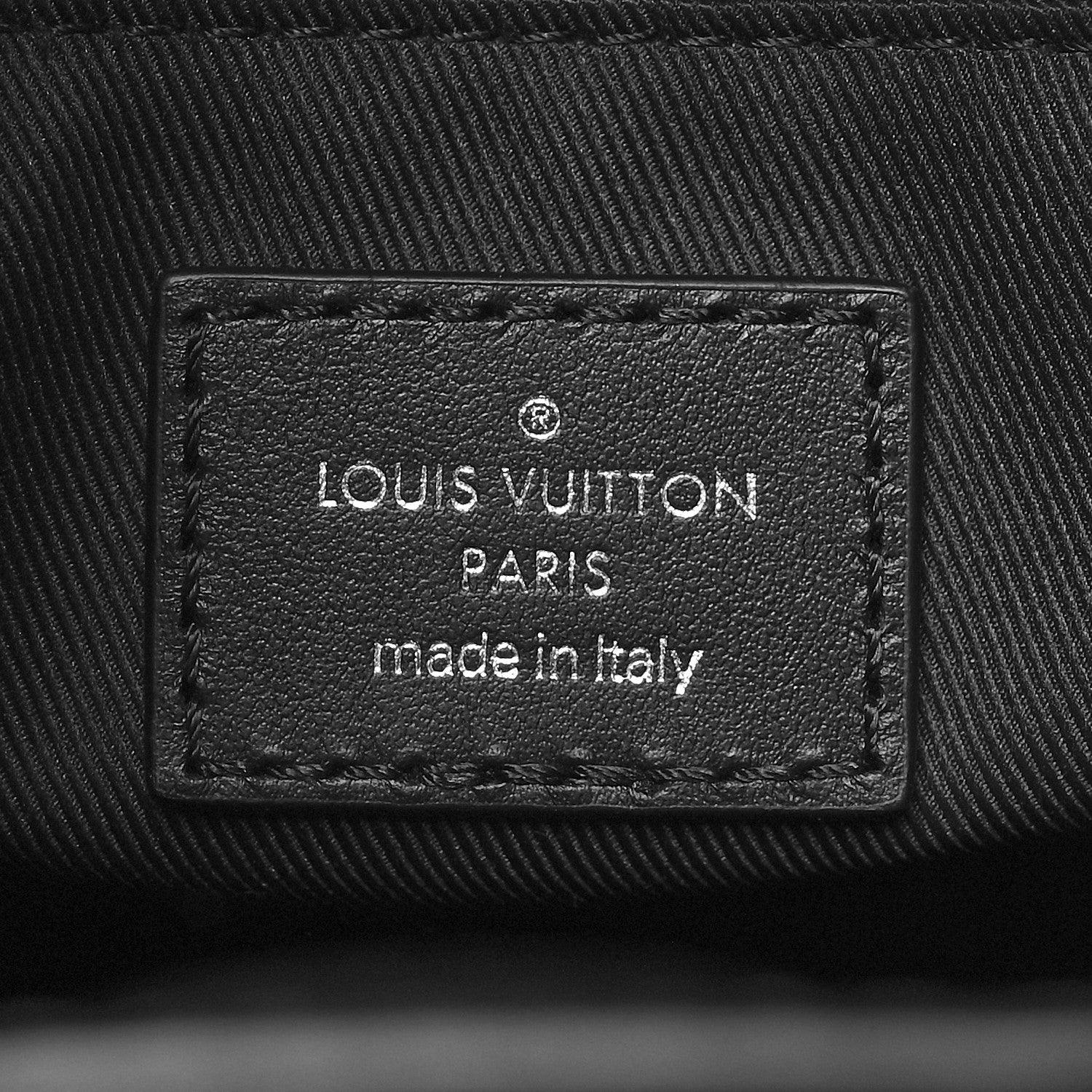 Louis Vuitton Epi Sac Plat Fold Bag Black 6 of 10