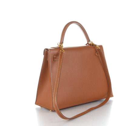 Hermes Epsom Kelly Sellier 32 Gold 3 of 26