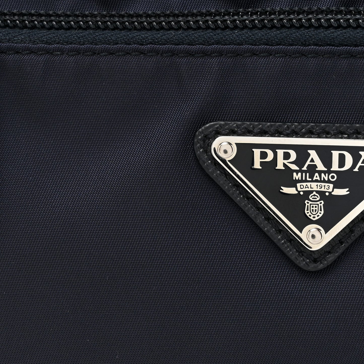 Re-Nylon Saffiano Belt Bag Navy