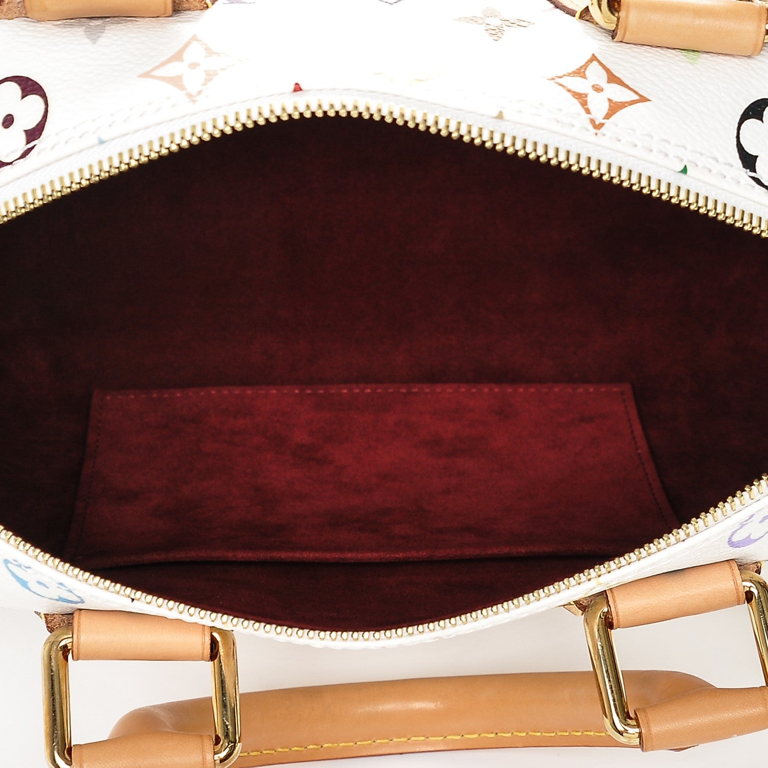 Louis Vuitton Monogram Multicolor Speedy 30 White 6 of 6