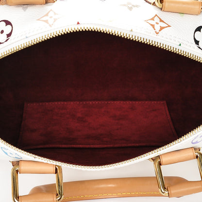 Louis Vuitton Monogram Multicolor Speedy 30 White 6 of 6
