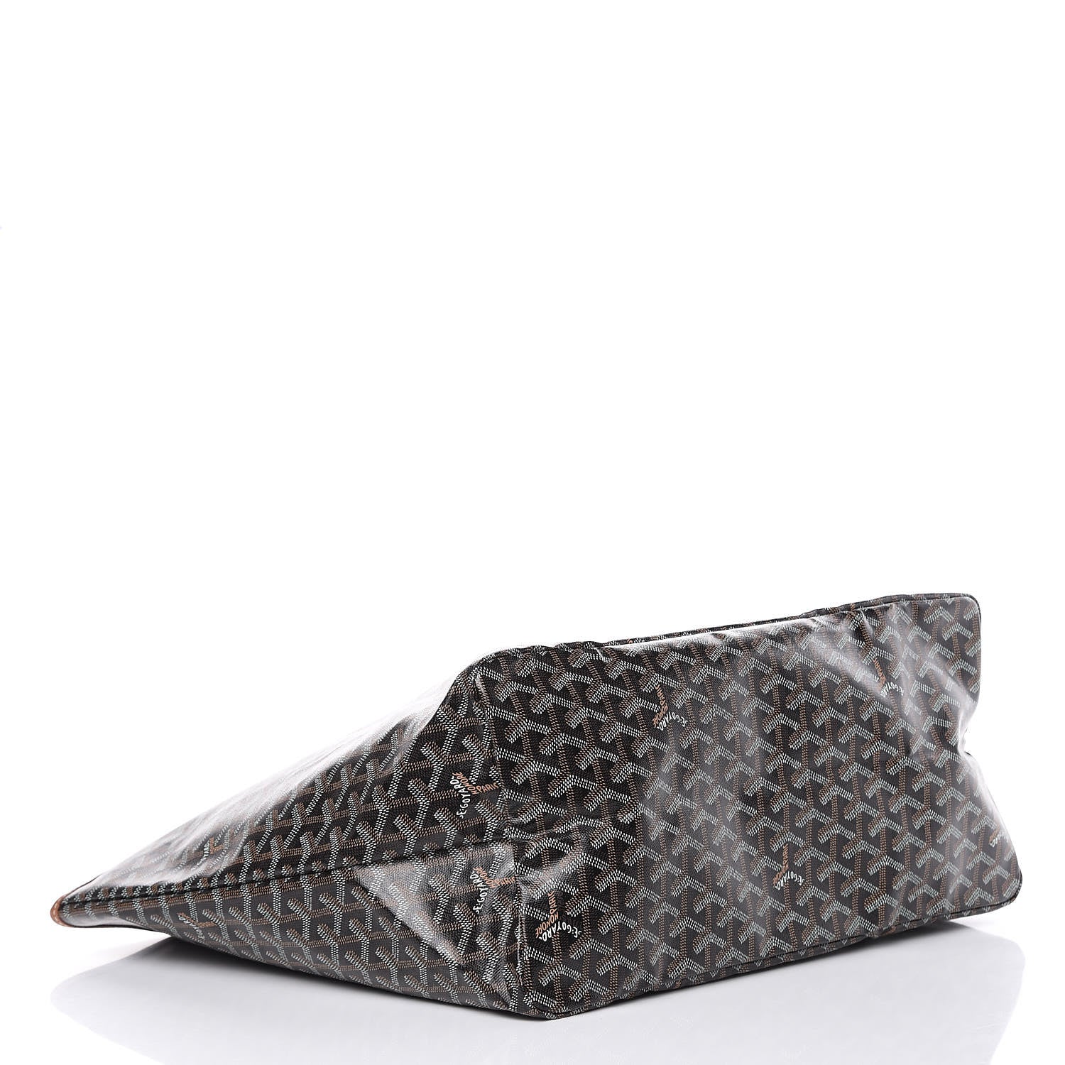 Goyard Goyardine Saint Louis GM Black Gold 4 of 10