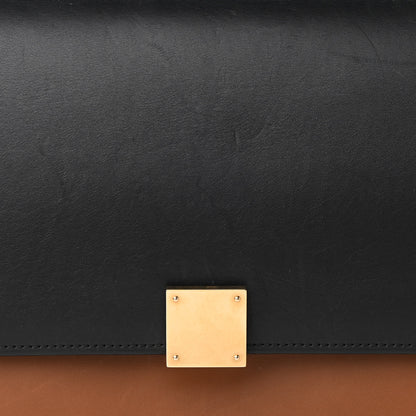 Celine Calfskin Medium Bi-Color Case Flap Camel 8 of 9