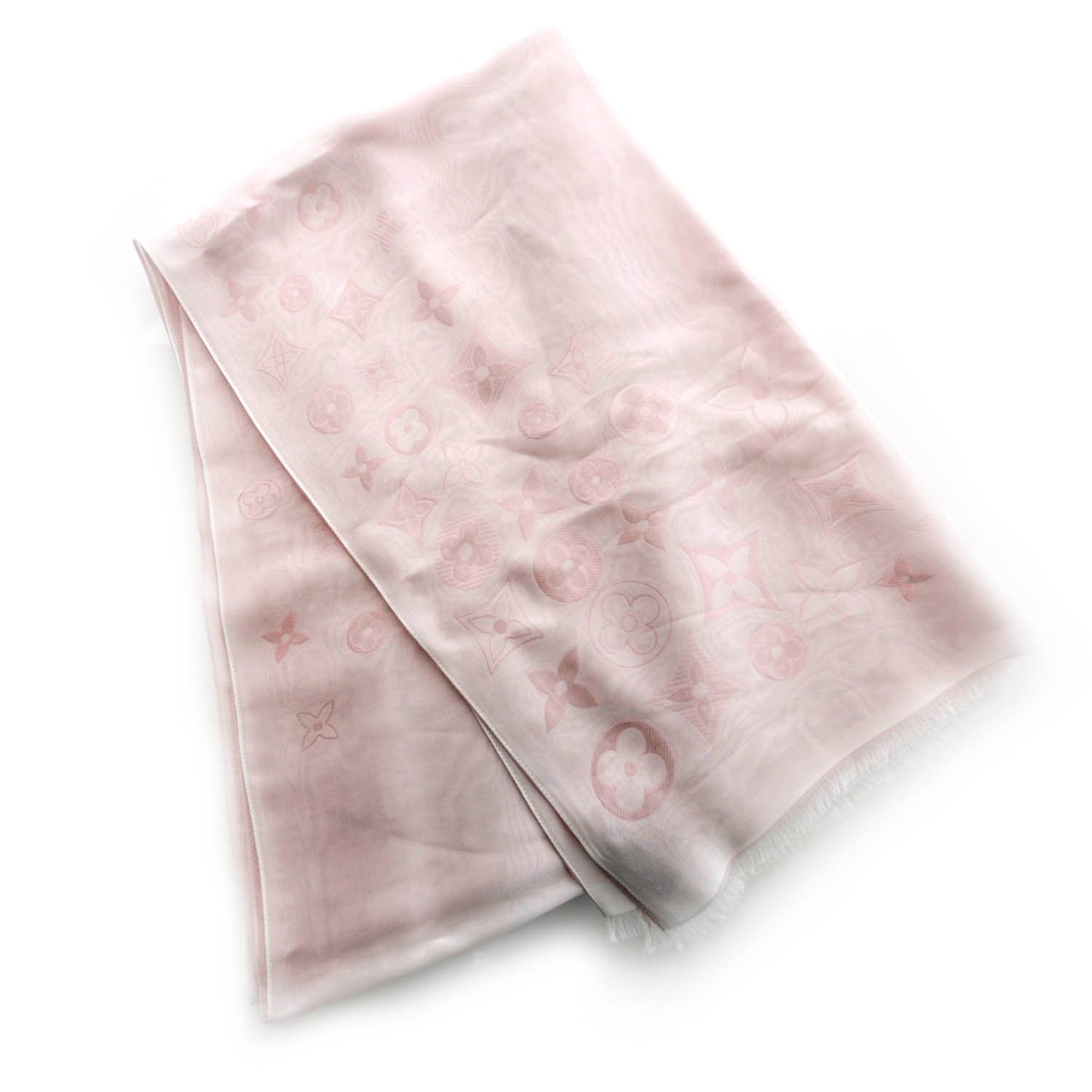 Monogram Scarf Pink