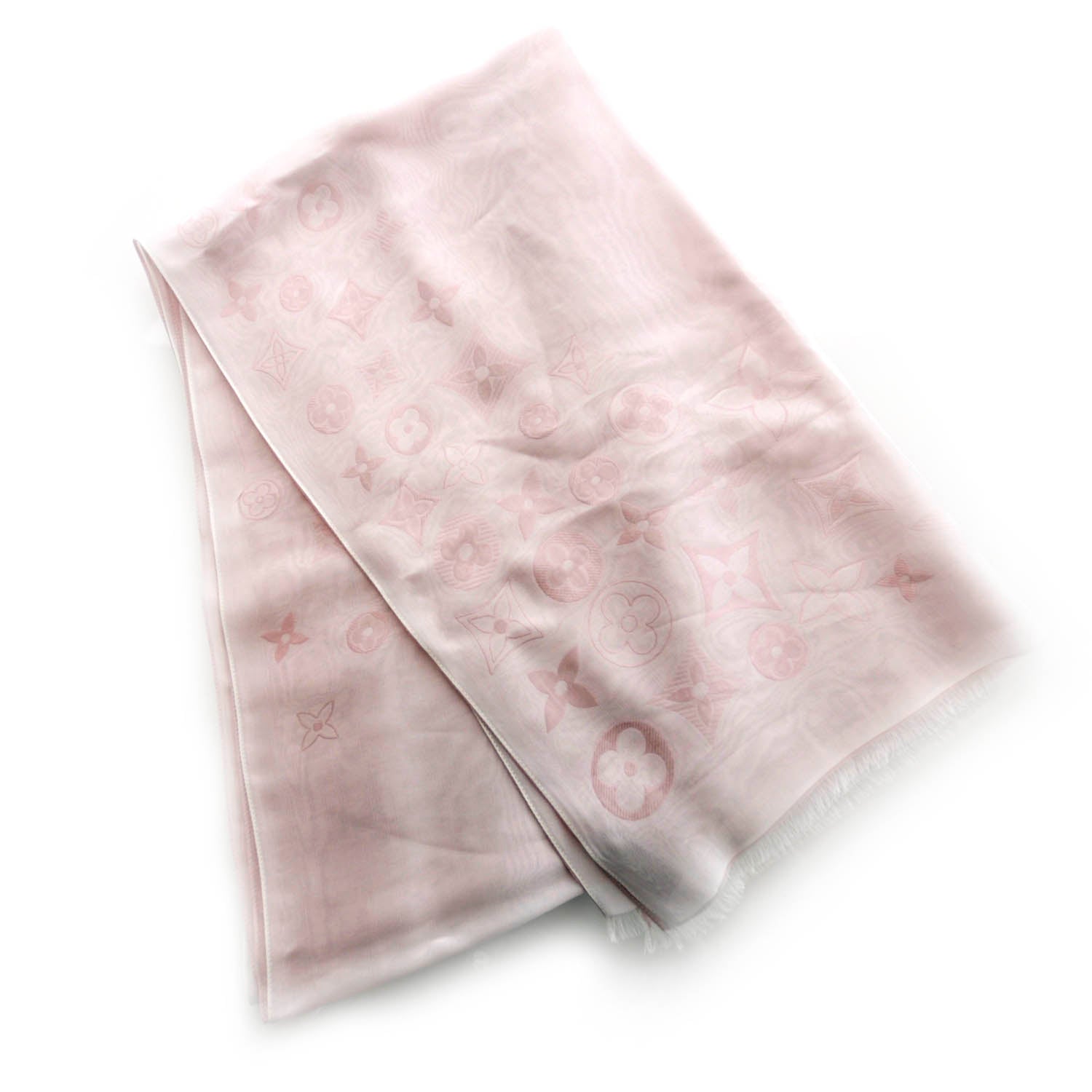 Louis Vuitton Monogram Scarf Pink 1 of 6
