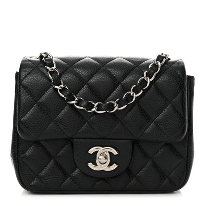 Chanel Caviar Quilted Mini Square Flap Black 1 of 14