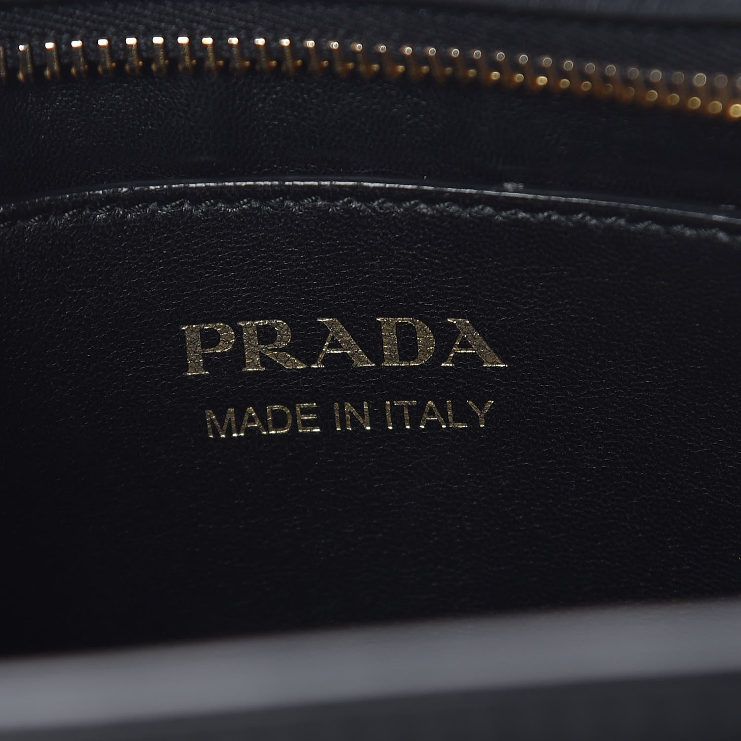 Prada Saffiano City Calfskin Esplanade Crossbody Bag Black 6 of 9