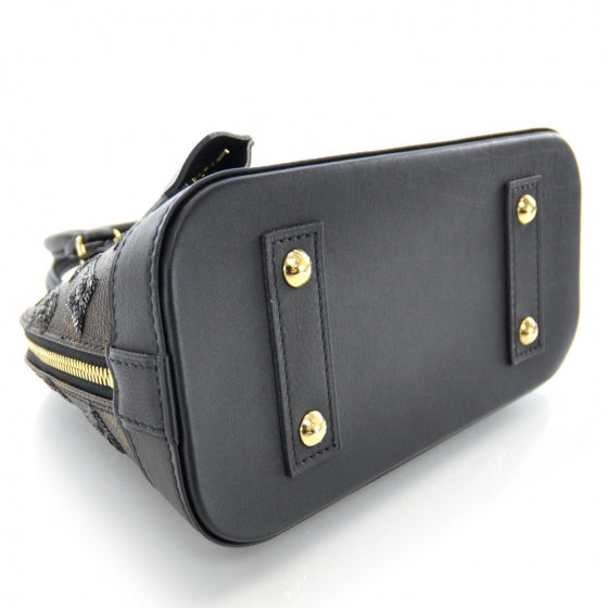 Monogram Sequins Eclipse Alma BB Black