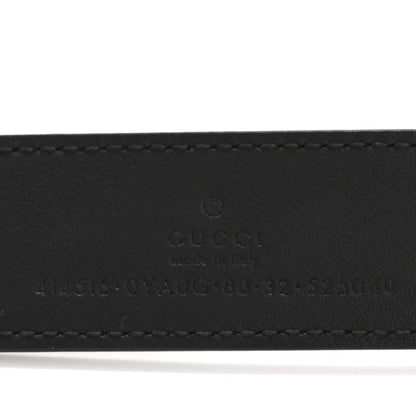 Gucci Calfskin Double G 30mm Belt 80 32 Black 5 of 7