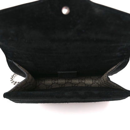 Gucci GG Supreme Monogram Mini Dionysus Shoulder Bag Black 5 of 12