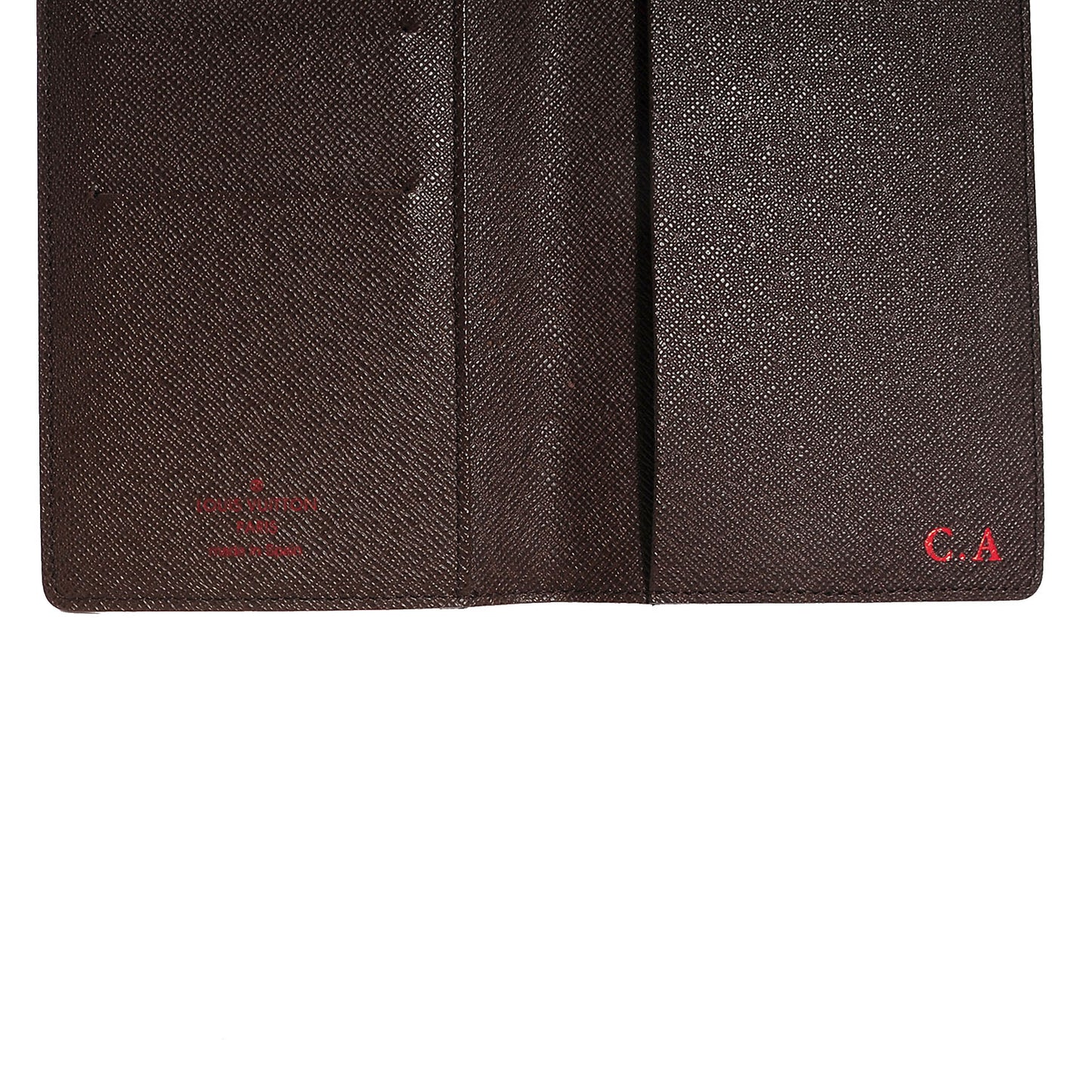 Damier Ebene Pocket Agenda Cover