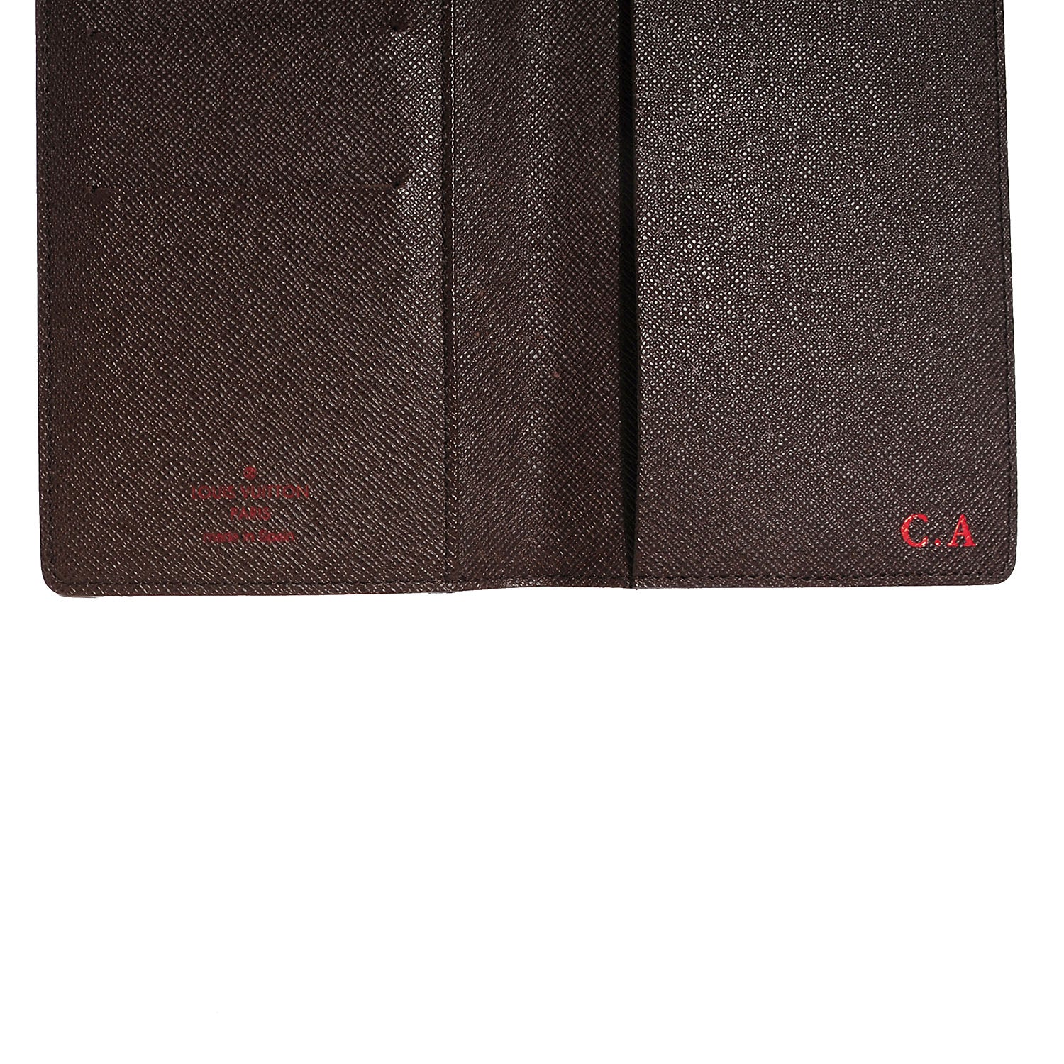 Louis Vuitton Damier Ebene Pocket Agenda Cover 5 of 7