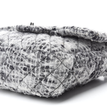 Chanel Mohair Quilted Day Flap Grey 7 of 10