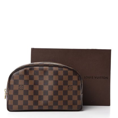 Louis Vuitton Damier Ebene Toiletry Bag 25 7 of 7