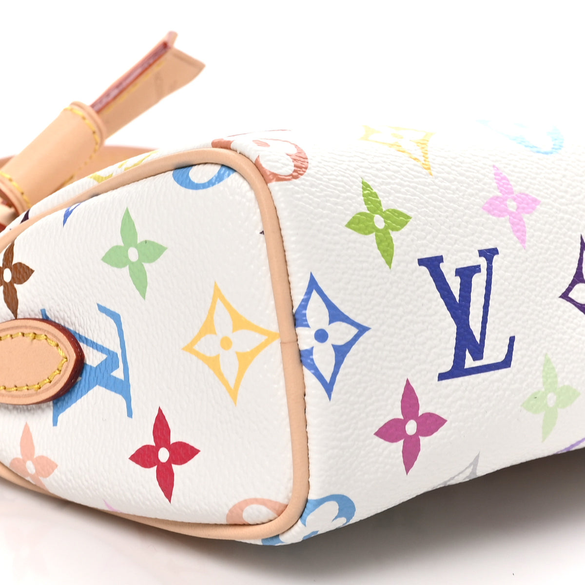 Louis Vuitton LV X TM Monogram Multicolor Nano Speedy White 8 of 10