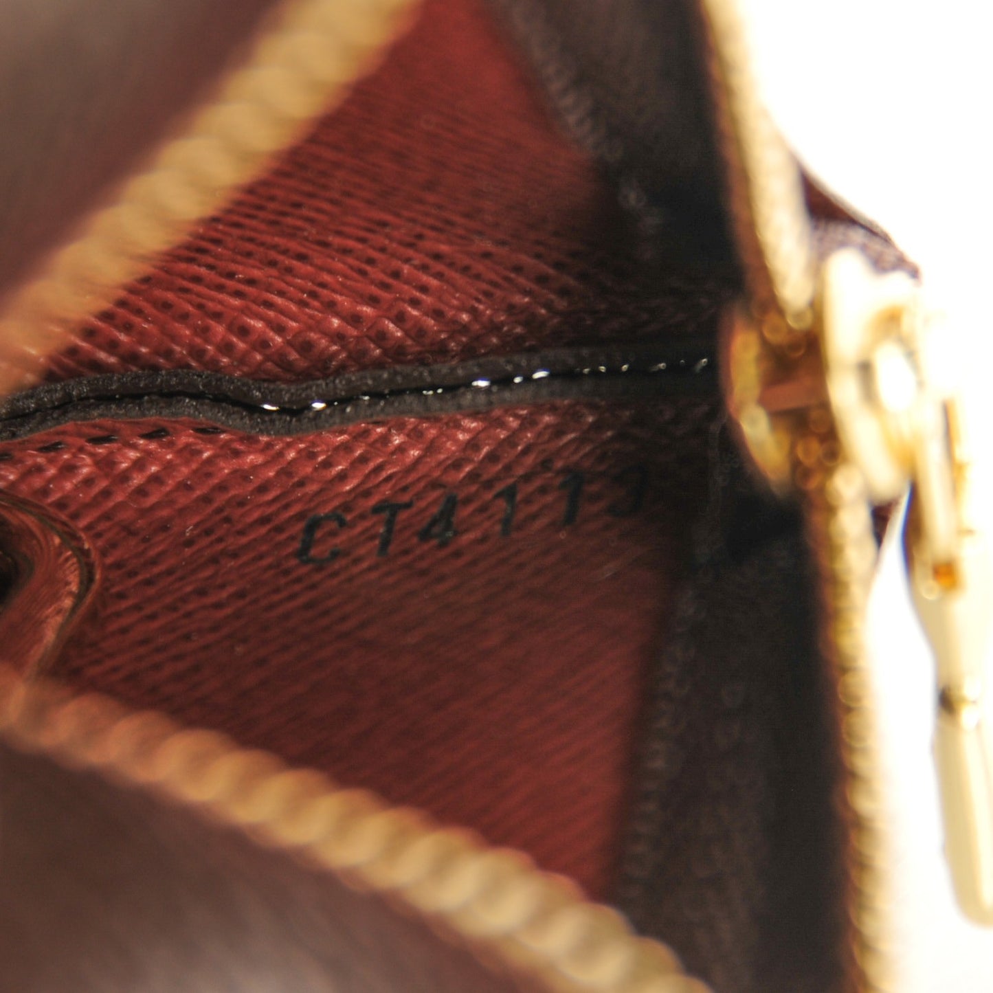 Monogram Key Pouch