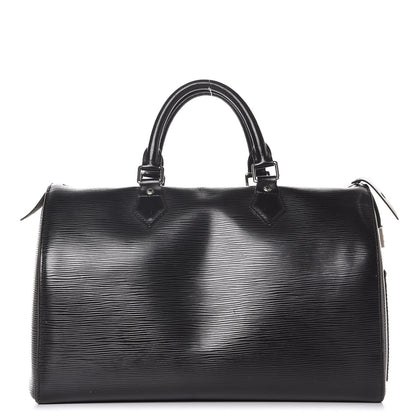 Louis Vuitton Epi Speedy 30 Black 1 of 14