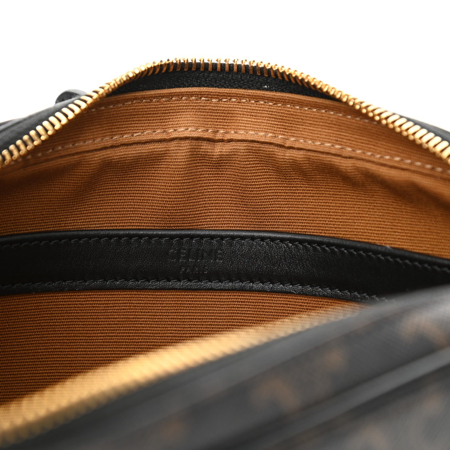 Triomphe Canvas Medium Messenger Bag Black