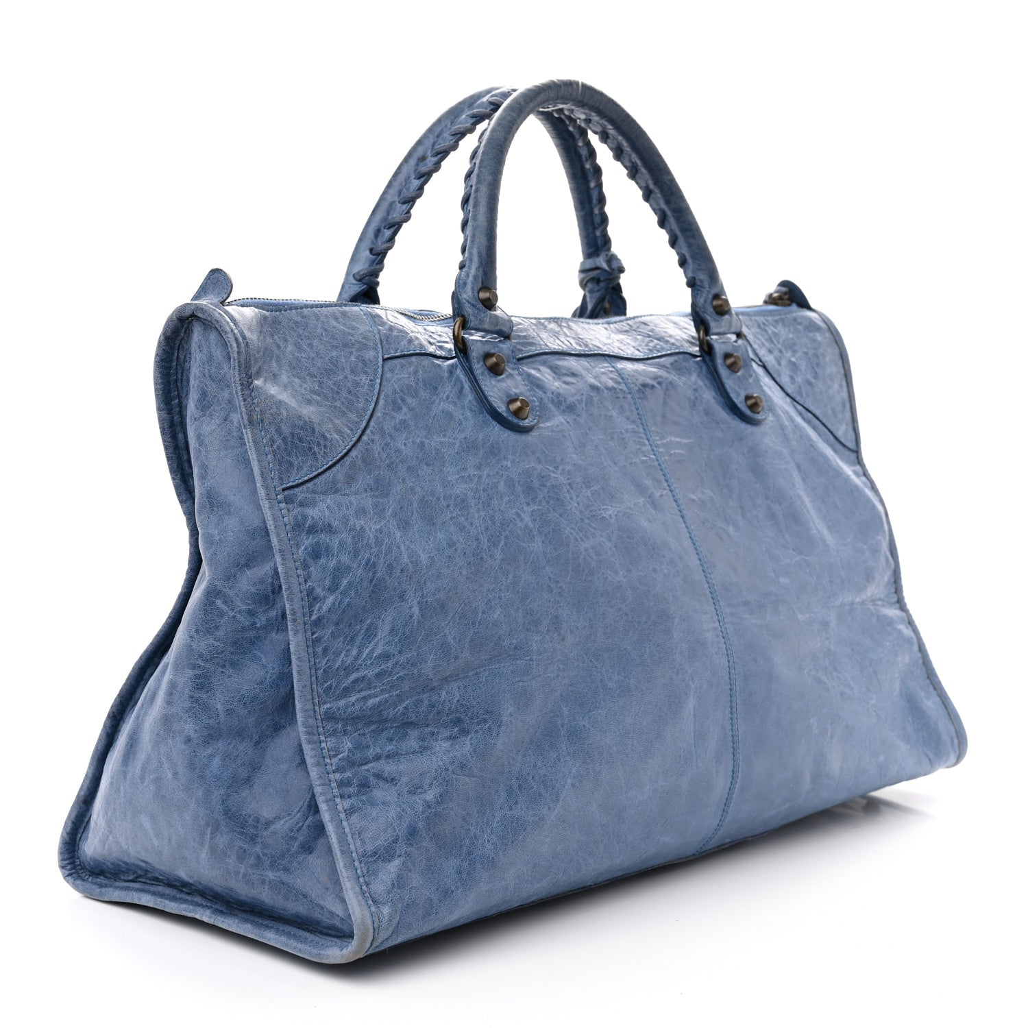 Balenciaga Chevre Classic Hardware Work Bleuet 3 of 10