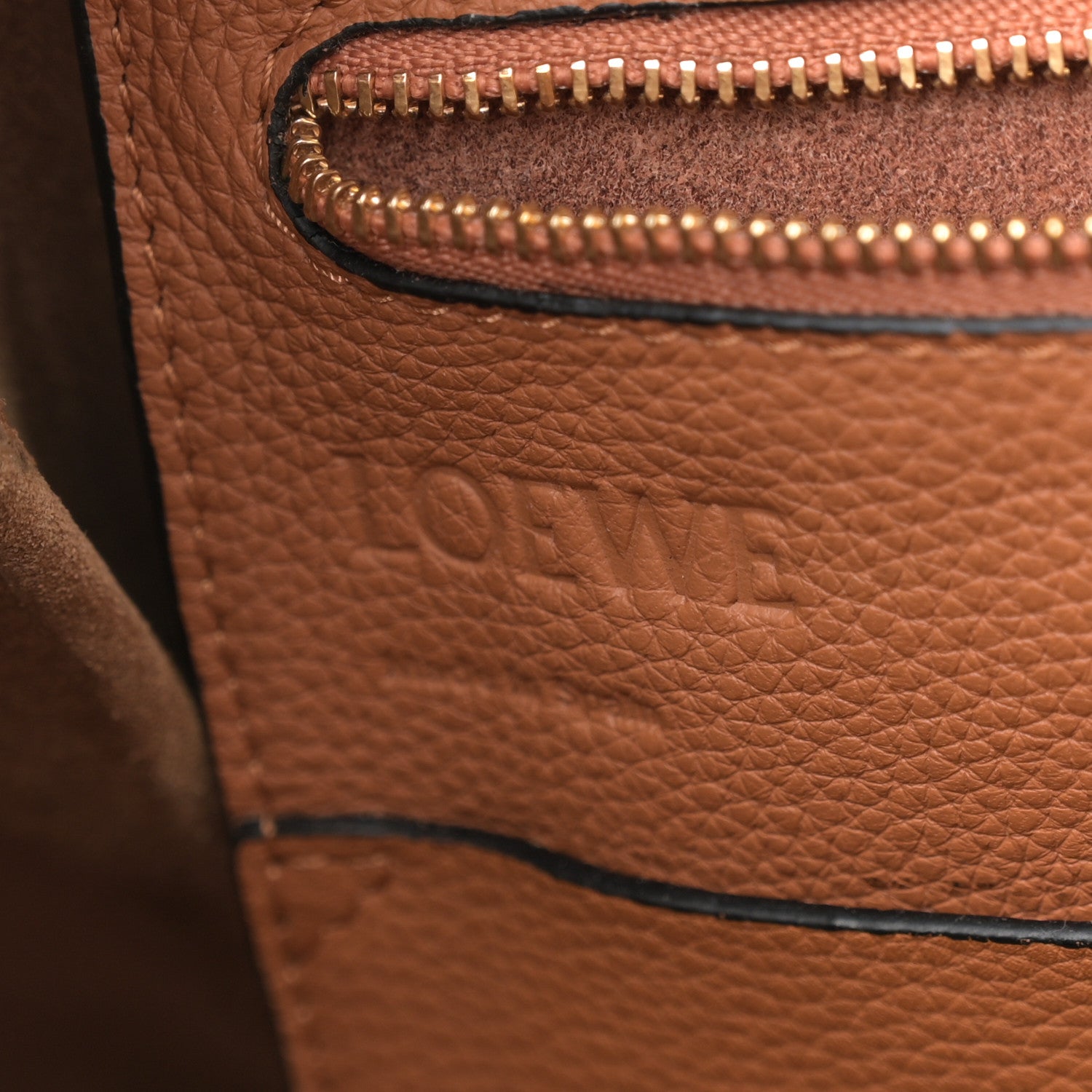Loewe Calfskin Small Flamenco Knot Bag Caramel 6 of 11