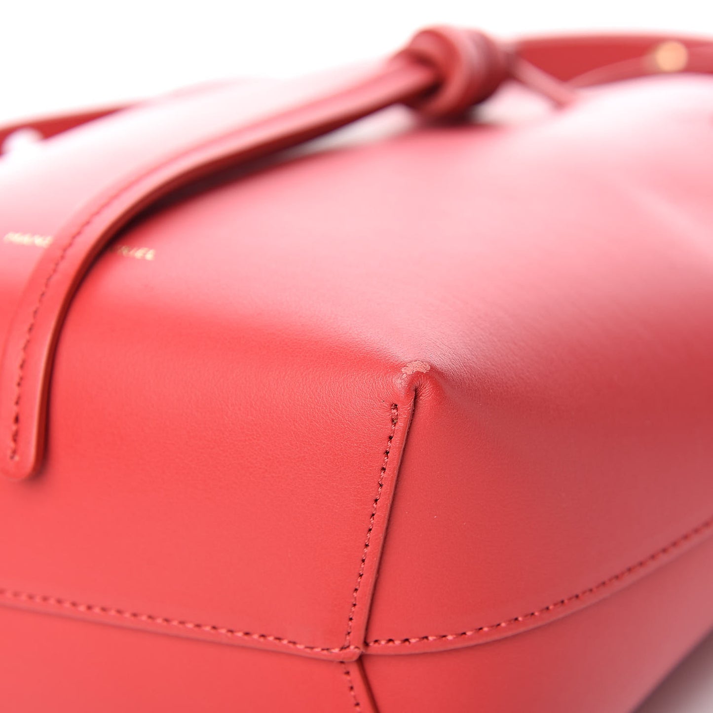 Calfskin Mini Mini Bucket Bag Flamma